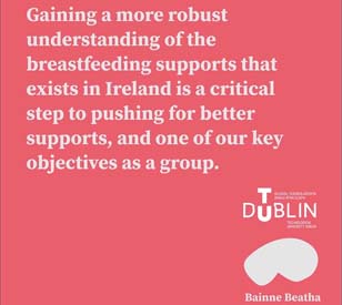 image for TU Dublin and Bainne Beatha launch new breastfeeding research questionnaire